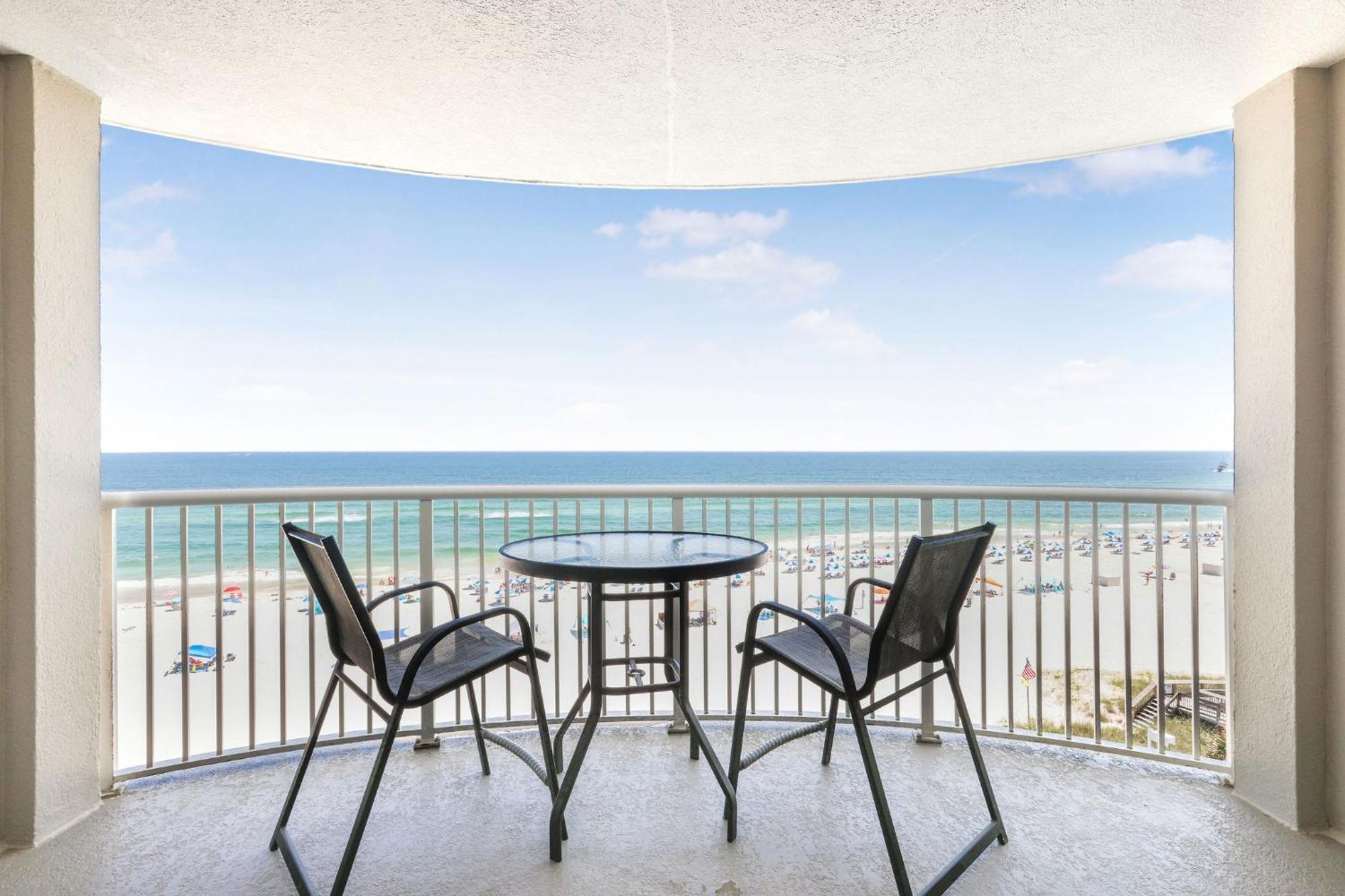Tradewinds 602- Beachfront Heated Indoor Pool Orange Beach Exteriör bild