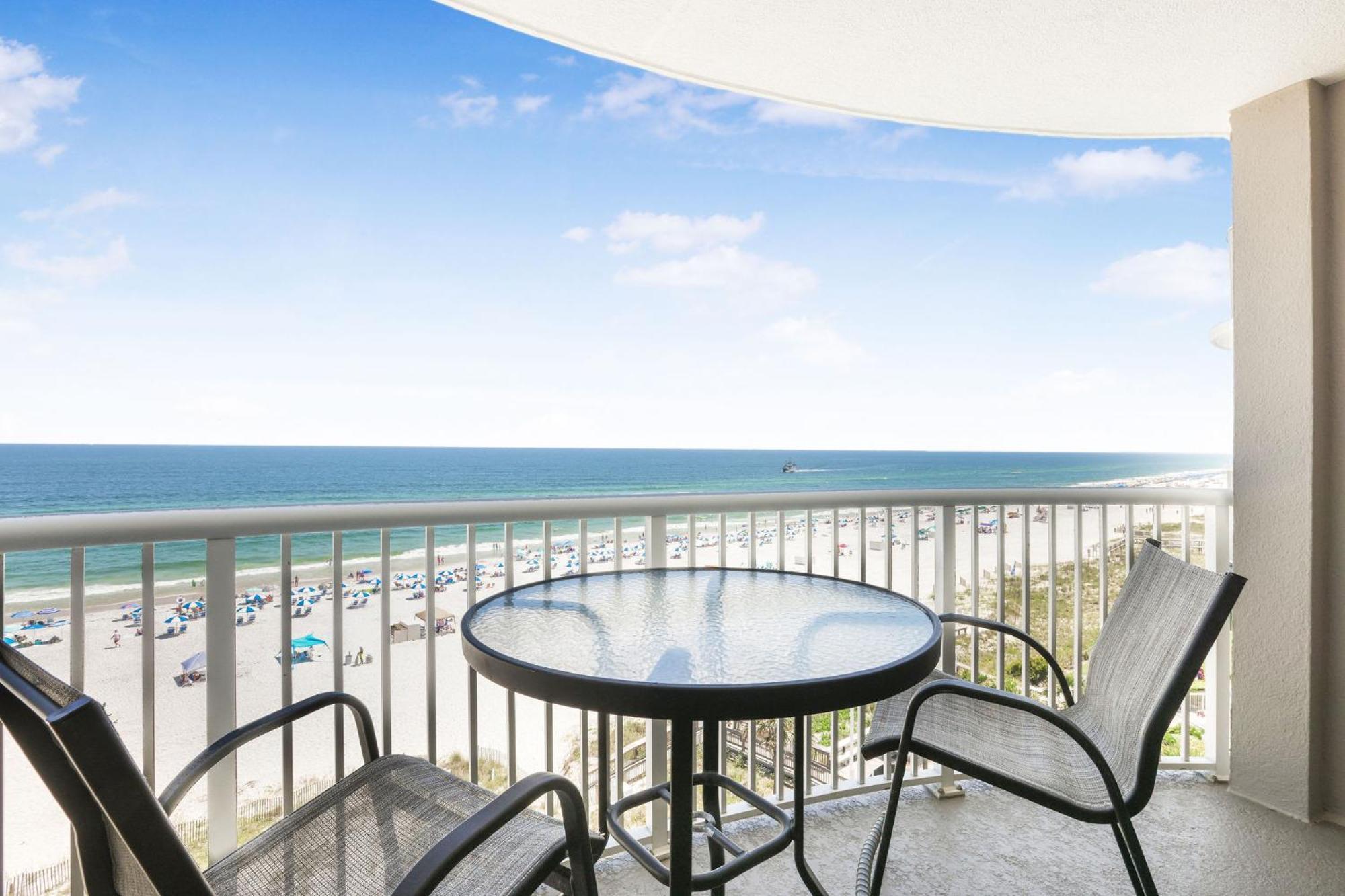 Tradewinds 602- Beachfront Heated Indoor Pool Orange Beach Exteriör bild
